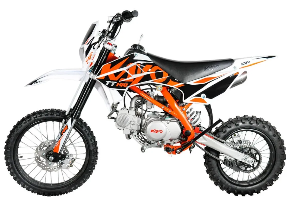 Питбайк КАЙО BASIC TT140 17/14 KRZ (механ. сцепл., кикстартер 2022 г.)