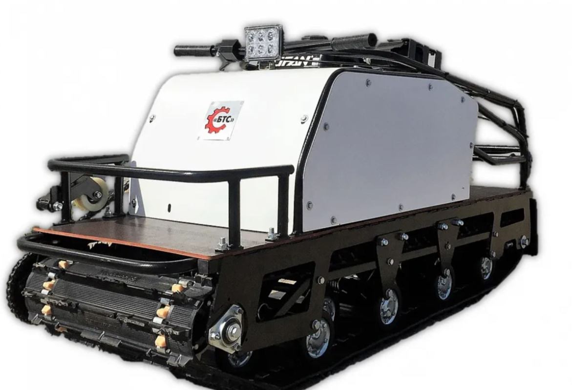 Мотобуксировщик БТС «LONG» 500/15 БЕЗ Э/ЗАП. Loncin (60 Ватт)
