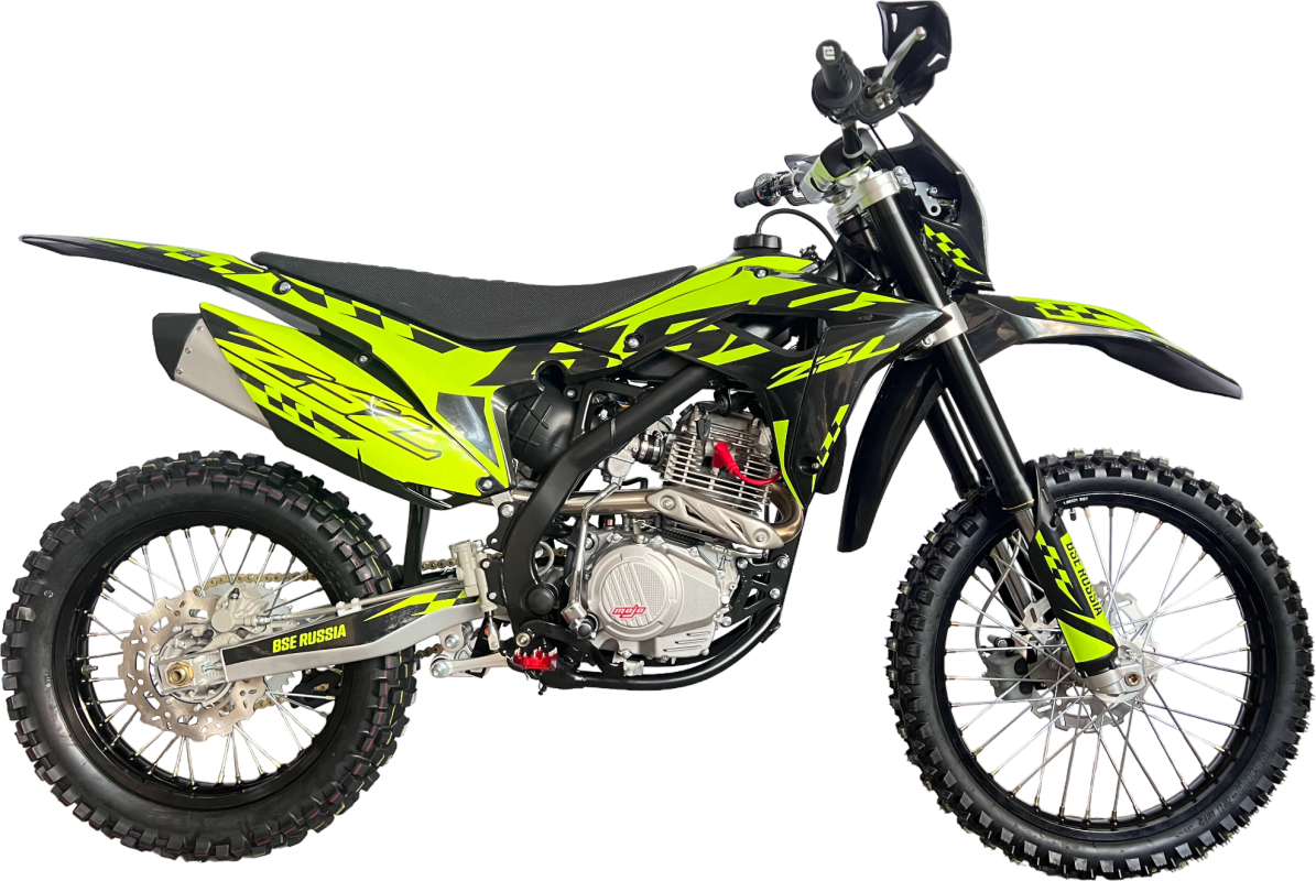 Эндуро / кроссовый мотоцикл BSE Z5 L Yellow Black